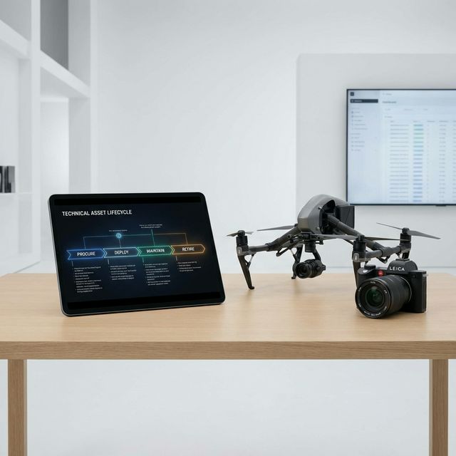 Asset Lifecycle Tracking Interface Mockup