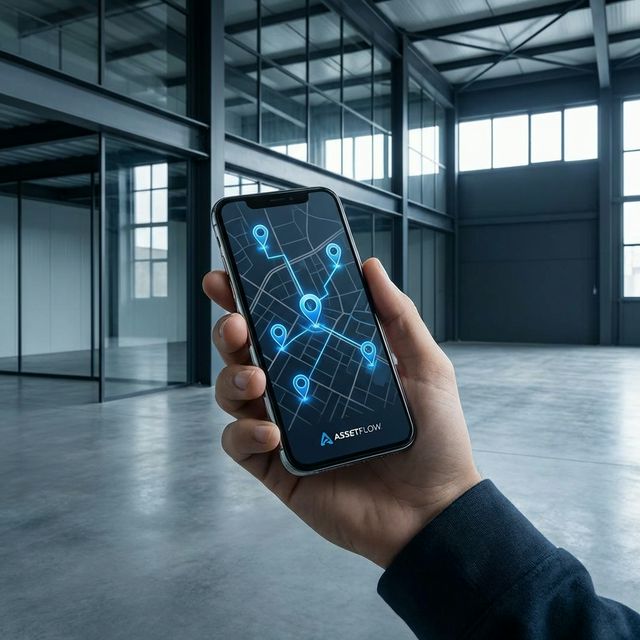 GPS Location Tracking Interface Mockup