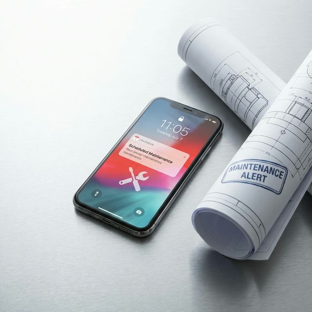 Automated Reminders Interface Mockup